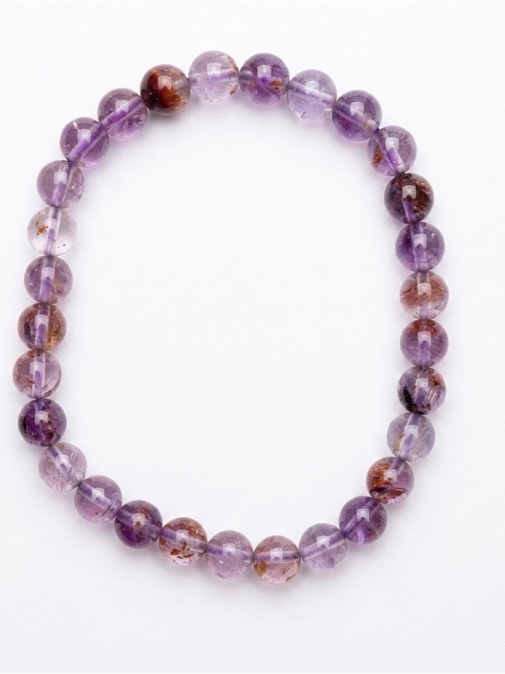 Amethyst Beaded Bracelet